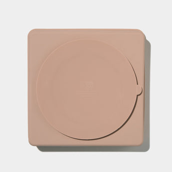 Official brand photo: 3-in-1 Parquet Slow Feeder Bowl | Fig, view 3