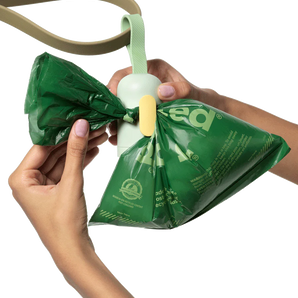 Poop Bag Dispenser with 15 Bags
