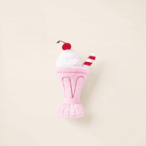 Animated view of the Strawberry Milkshake interactive dog toy