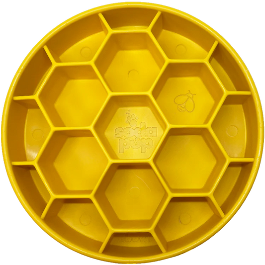 Honeycomb Design Ebowl Slow Feeder