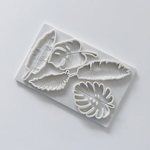 Leaves and Feathers Mold