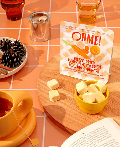 Freeze-Dried Pumpkin & Carrot Yogurt Crunch