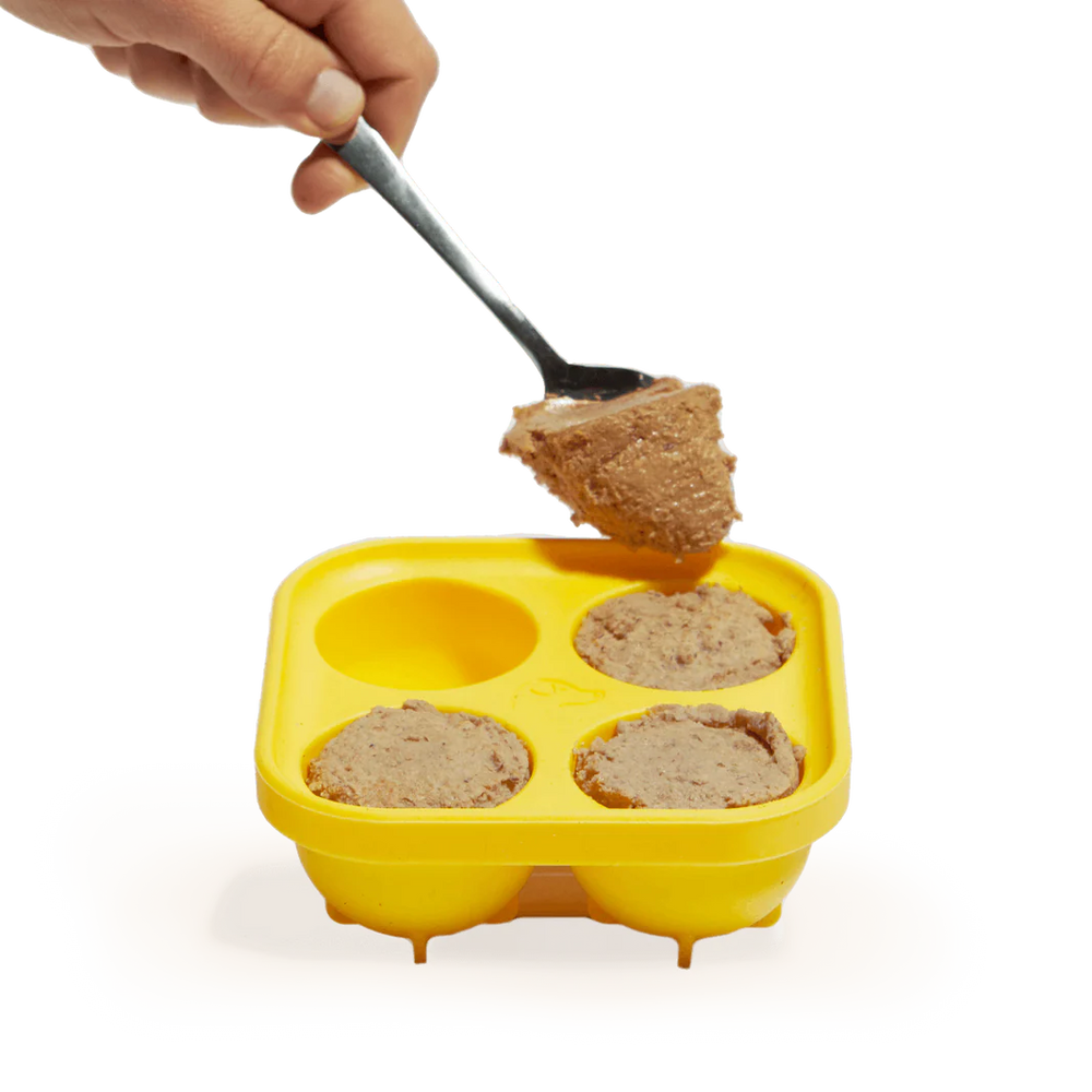 Treat Tray being filled for frozen Pupsicle refills