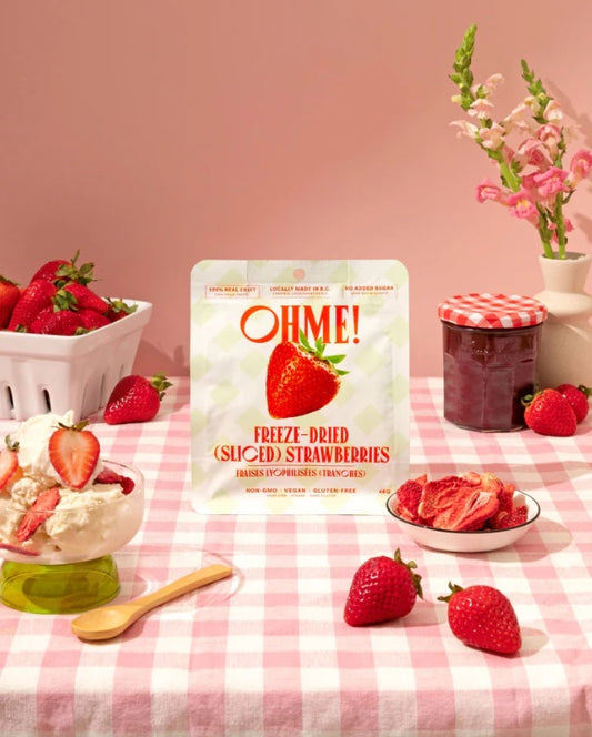 Freeze-Dried Strawberries (Sliced)