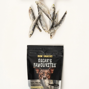 Gevriesdroogde sardines