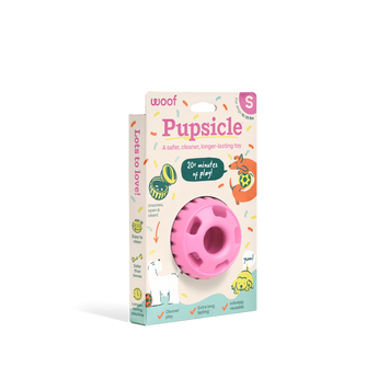 Woof Pink Birthday Pupsicle Toy