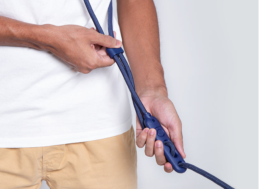Handsfree Leash - Deep Blue