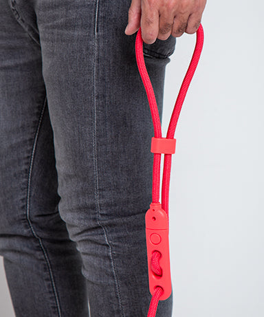 Handsfree Leash - Neon Coral