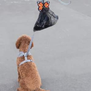 Butterfly Poopy Loop - Dog Poop Bag Holder