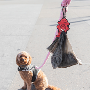 Fire Hydrant Poopy Loop - Dog Waste Bag Holder