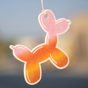 Balloon Dog Air Freshener For Closet/Car