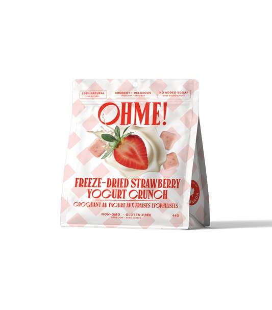 Freeze-Dried Strawberry Yogurt Crunch