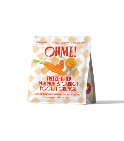 Freeze-Dried Pumpkin & Carrot Yogurt Crunch