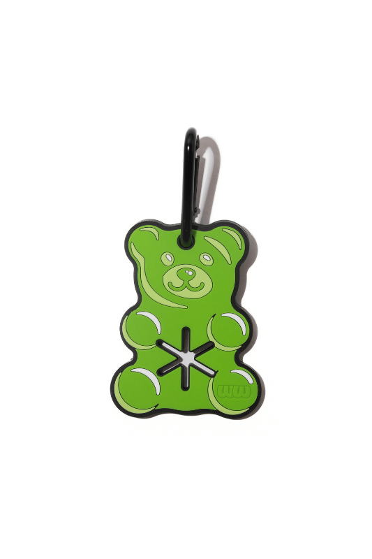 Green Gummy Bear Poopy Loop - Dog Waste Bag Holder