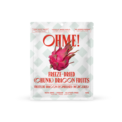 Freeze-Dried Dragon Fruits (Chunk)