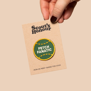 Fetch Fanatic opstrijkpatch