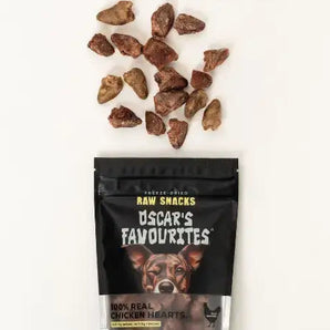Freeze-Dried Chicken Hearts