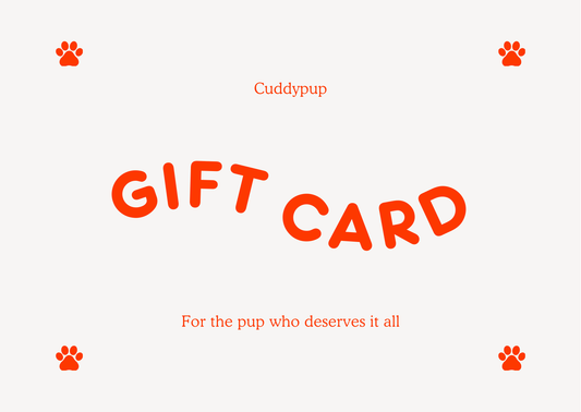 Cuddypup Gift Card