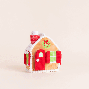 Gingerbread House Interactive Snuffle Holiday Dog Toy