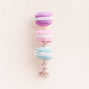 Interactief macaron-snuffelspeeltje voor honden