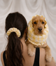 Noa Scrunchie Hair Tie | Yellow Gingham