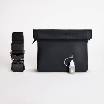 Voilà Large Treat Pouch | Charcoal | Detail 4