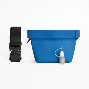 Voilà Standard Treat Pouch | Cobalt | Detail 4