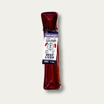 Wag & Bright Mighty Marrows collagen dental chew, Beef Liver, large