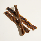Braided Camel Hide 30 cm on a neutral background