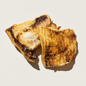 Beef Hide Plates on a neutral background