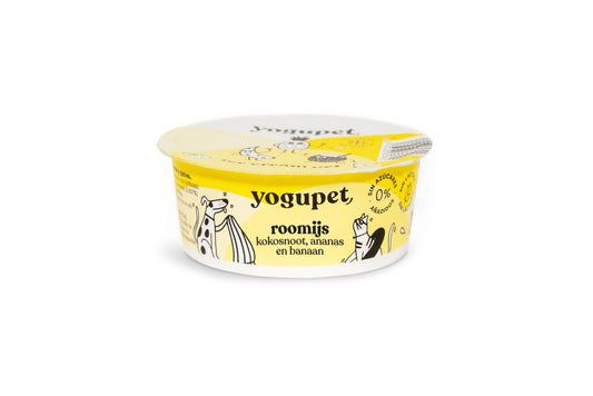 Yogupet Ice Cream - Coconut, Pineapple and Banana