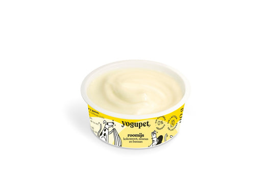 Yogupet Ice Cream - Coconut, Pineapple and Banana