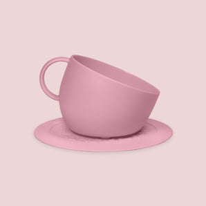 Cup & Plate Set - Pink