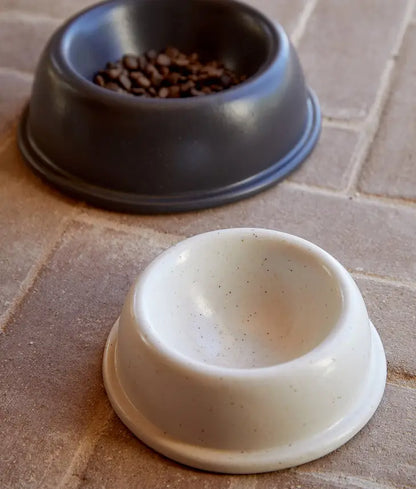 Bole - Ceramic Dog Feeder Bowl - Anthracite