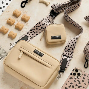 Dog Walking Bag - Tan