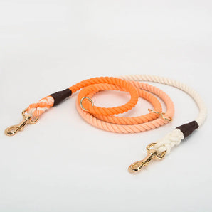 Ombré Double Ended Rope Lead - Mad for Mango