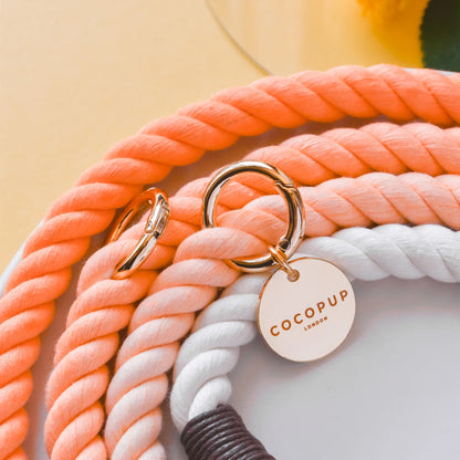 Ombré Double Ended Rope Lead - Mad for Mango