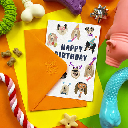 Edible Birthday Card For Dogs - Bacon Flavor