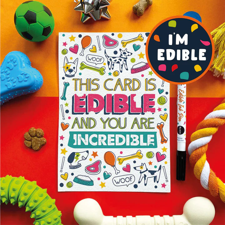 Edible Card for Dogs - Chicken Flavour